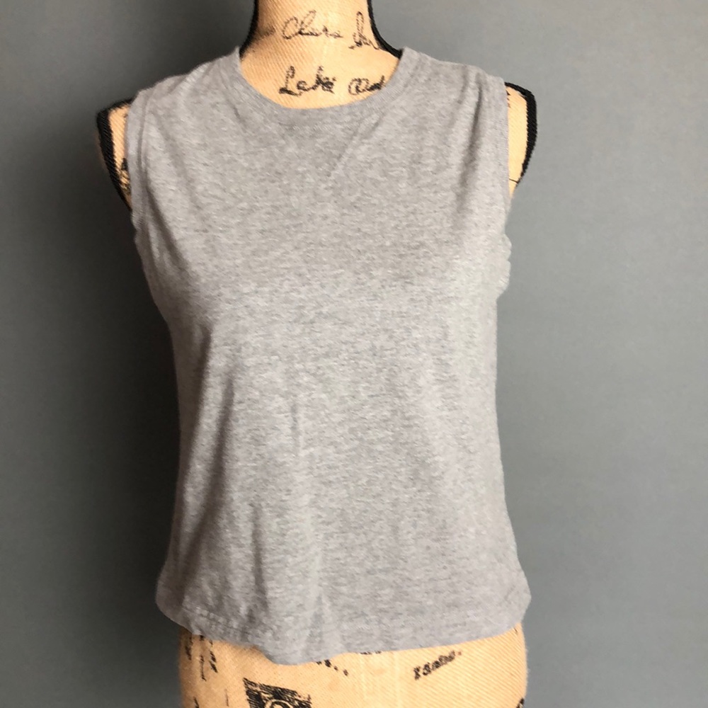 Danskin Knit Tank Grey M